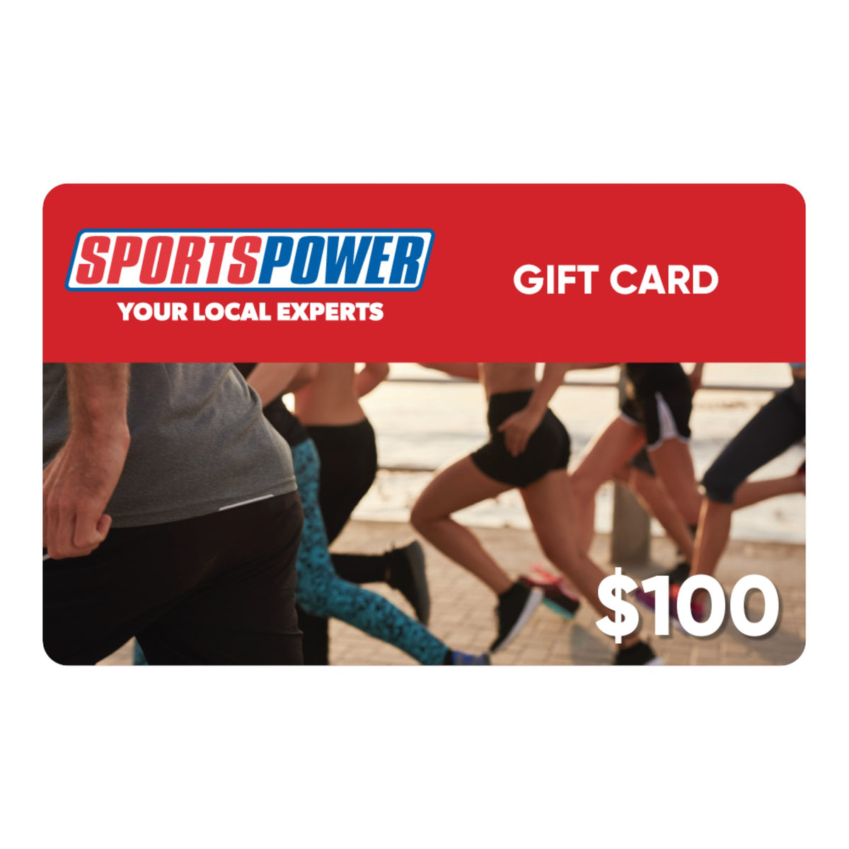 SportsPower $100 Gift Card - Physical Card