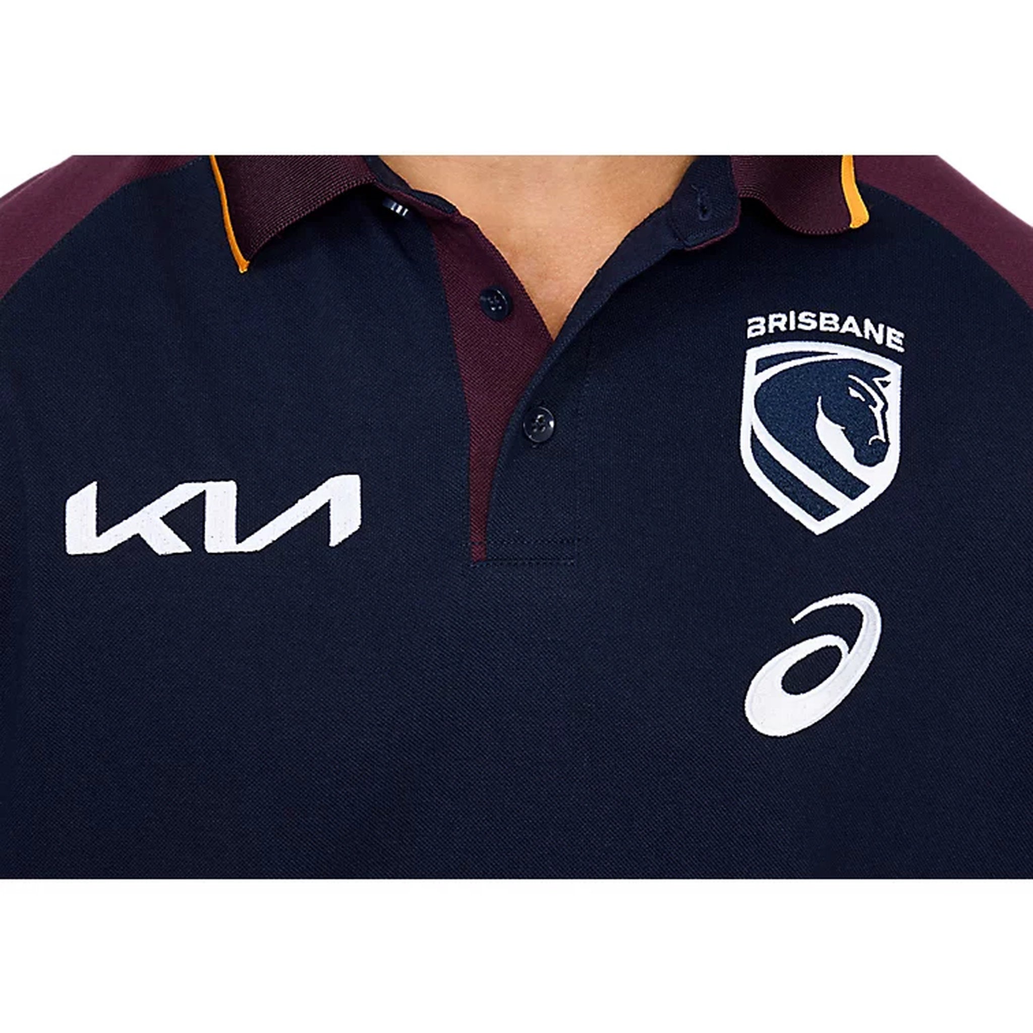 ASICS Brisbane Broncos 2026 Mens Team Polo