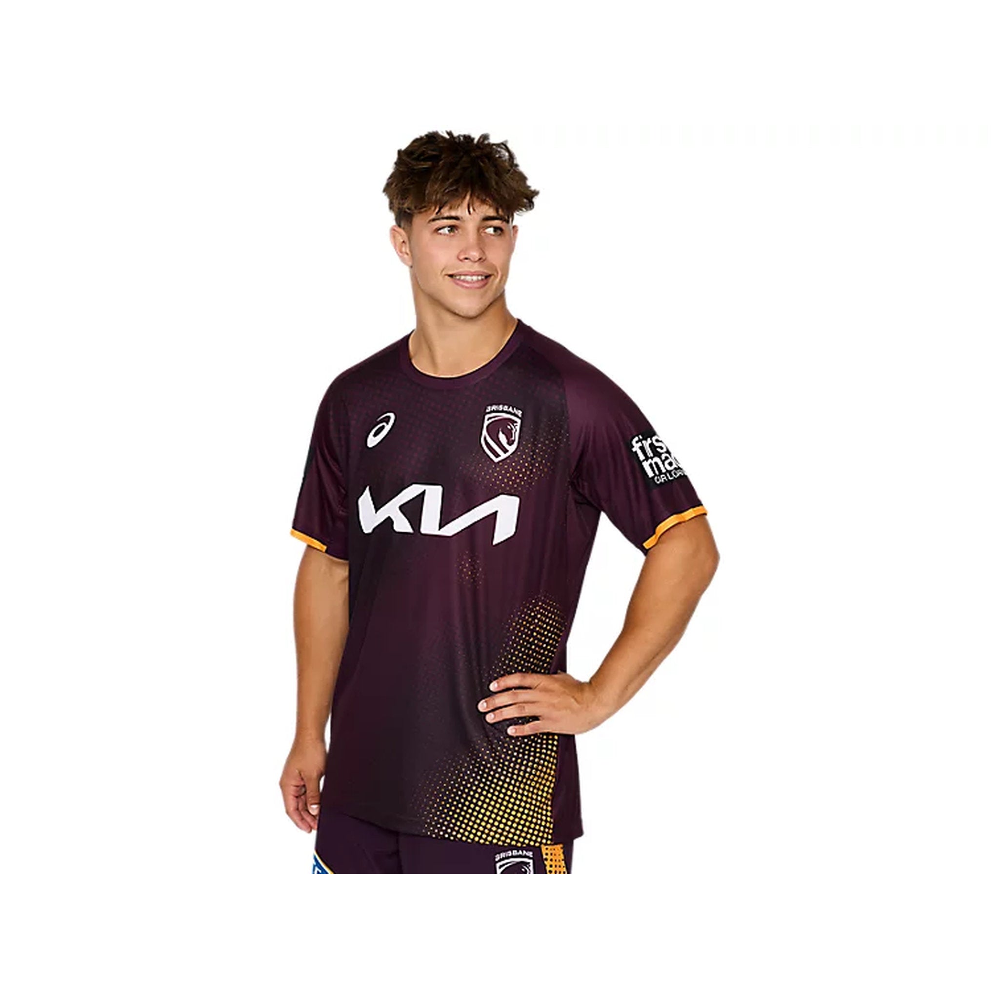 ASICS Brisbane Broncos 2026 Mens Training Tee