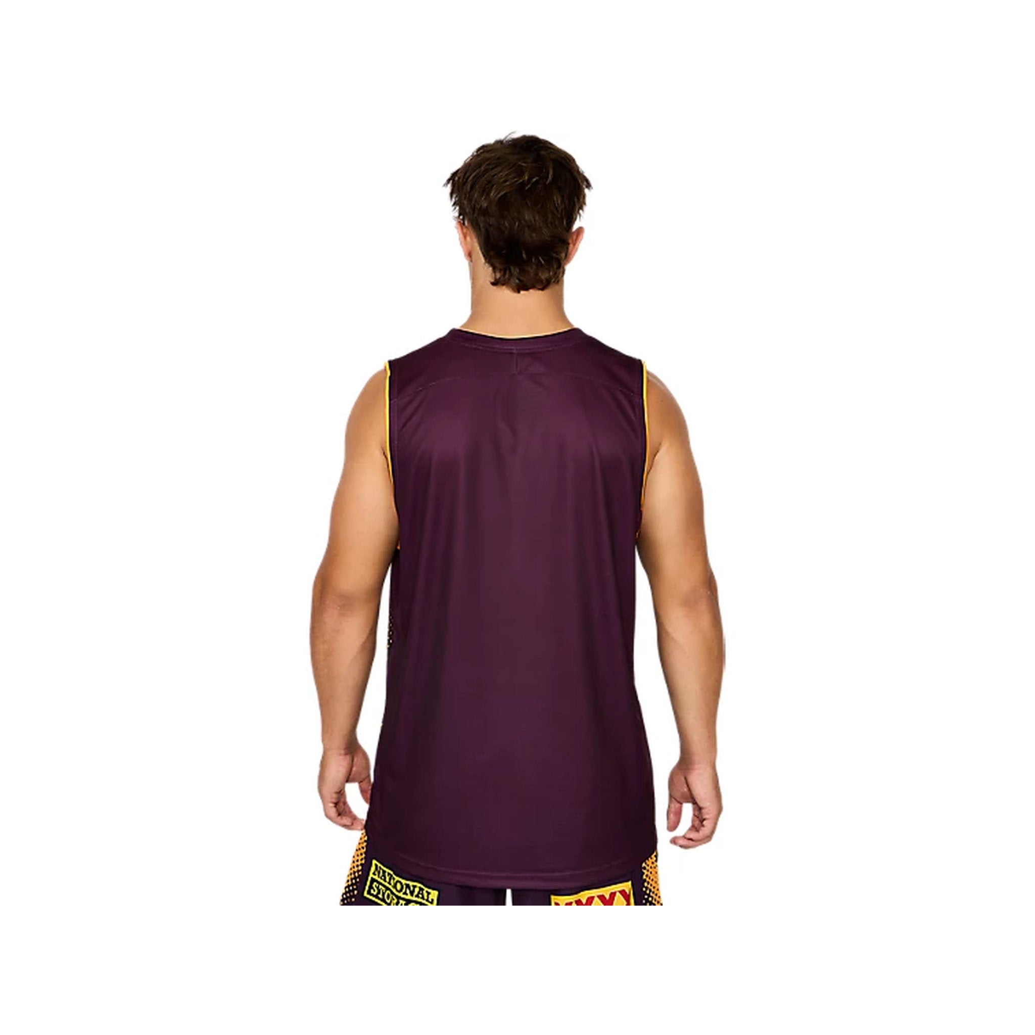 ASICS Brisbane Broncos 2026 Mens Training Tank – SportsPower Australia