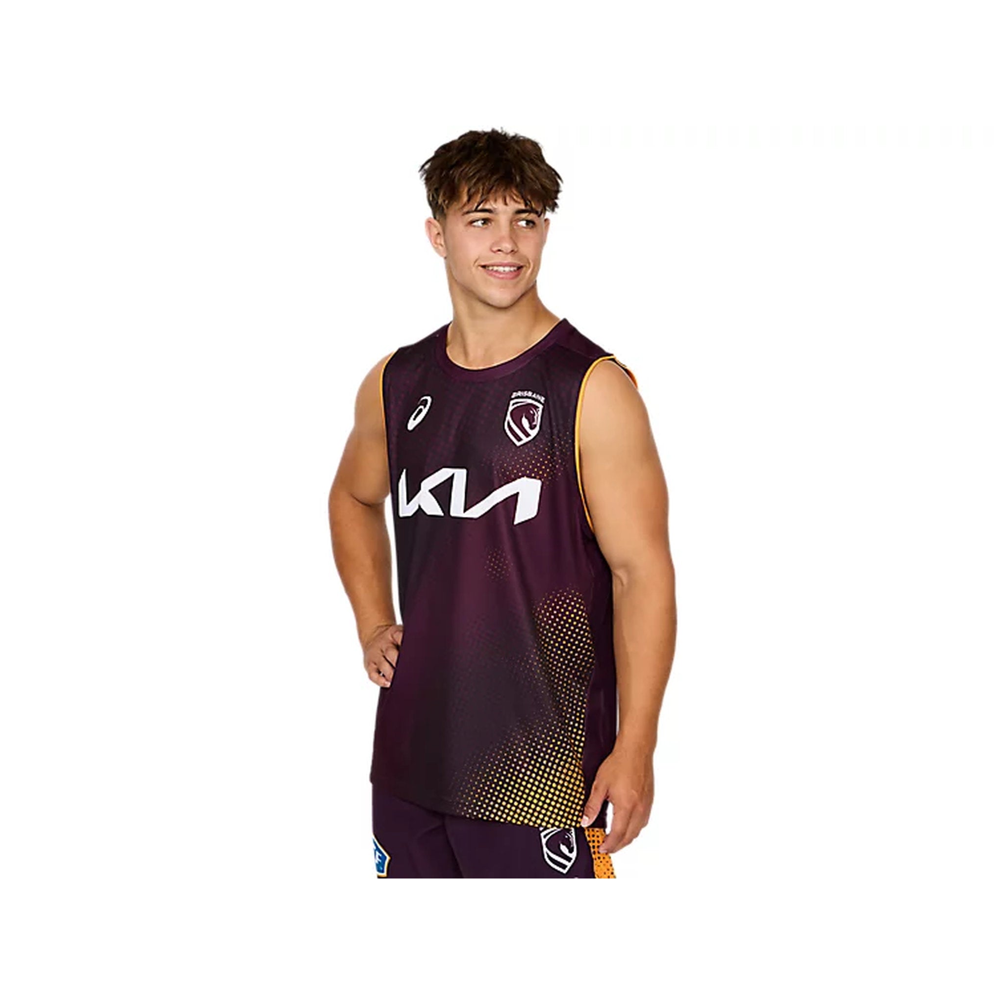 ASICS Brisbane Broncos 2026 Mens Training Tank