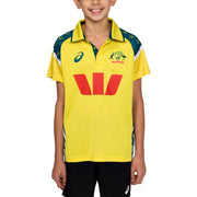 ASICS Cricket Australia 2025 Kids Replica ODI Home Shirt