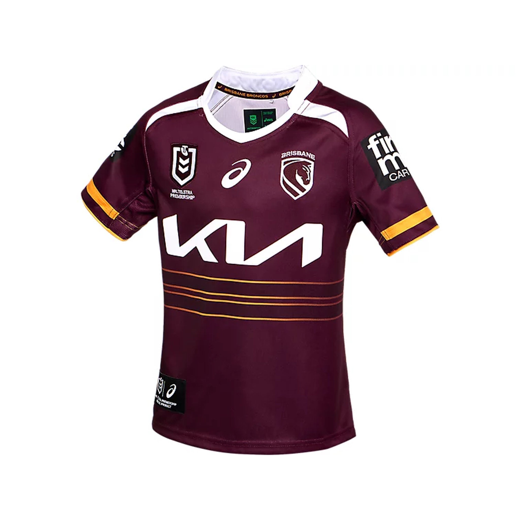 ASICS Brisbane Broncos 2026 Replica Kids Home Jersey