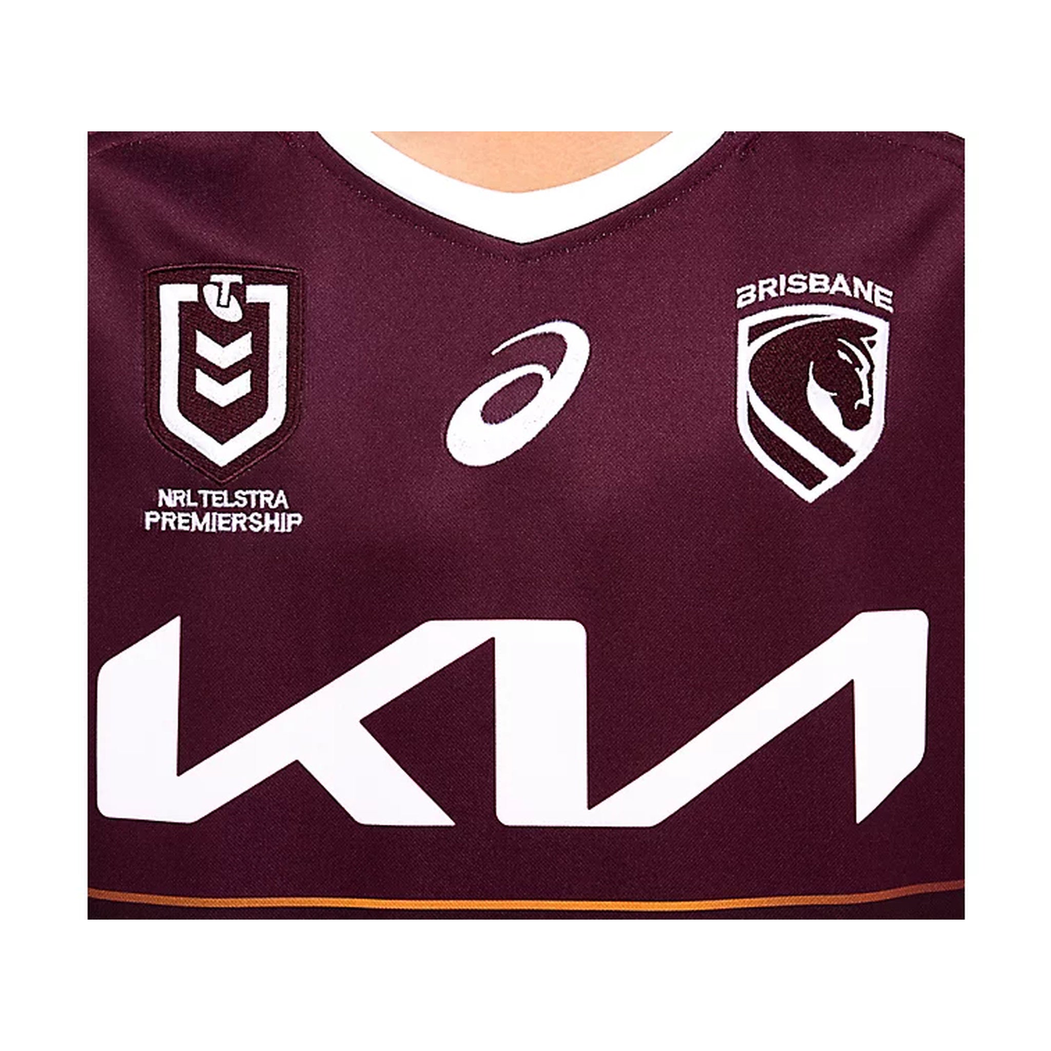 ASICS Brisbane Broncos 2026 Replica Kids Home Jersey