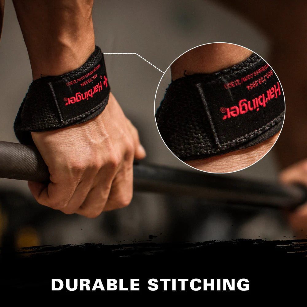 Harbinger Padded Cotton Lifting Straps