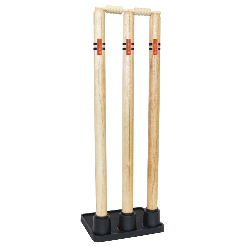 Gray-Nicolls Wooden Stumps with Rubber Base