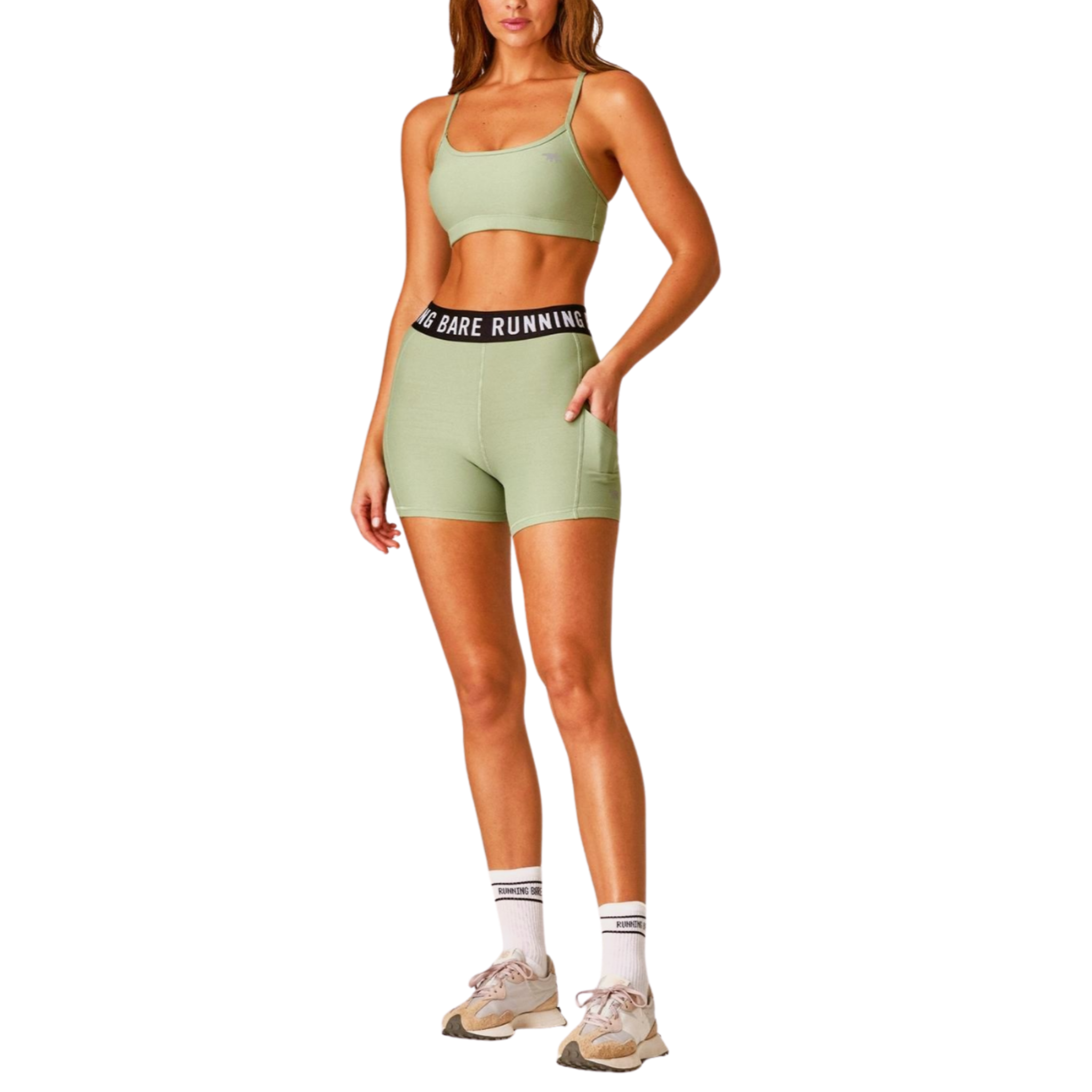 Running Bare Accelerate Womens Bike Shorts
