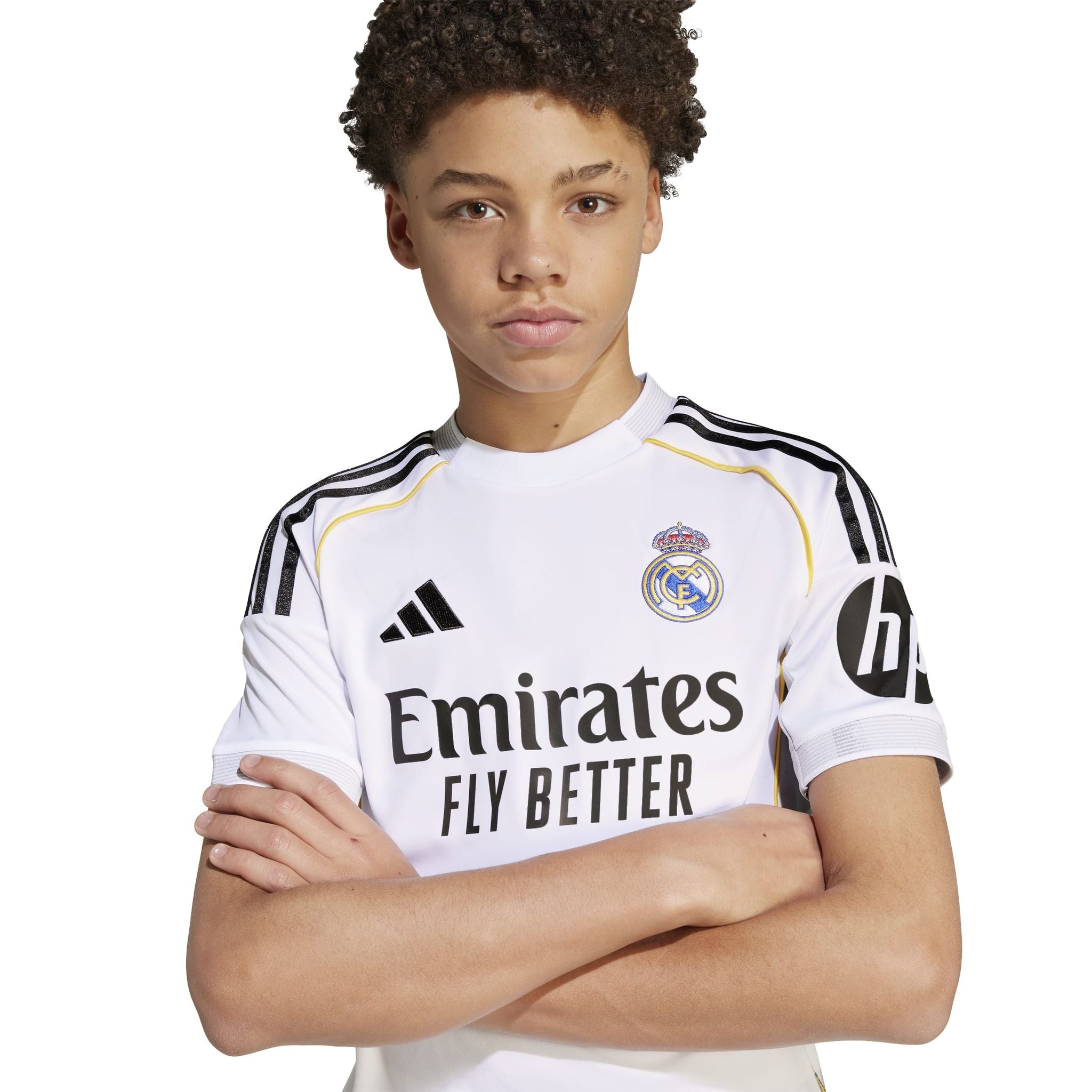 adidas Real Madrid 25/26 Kids Home Jersey
