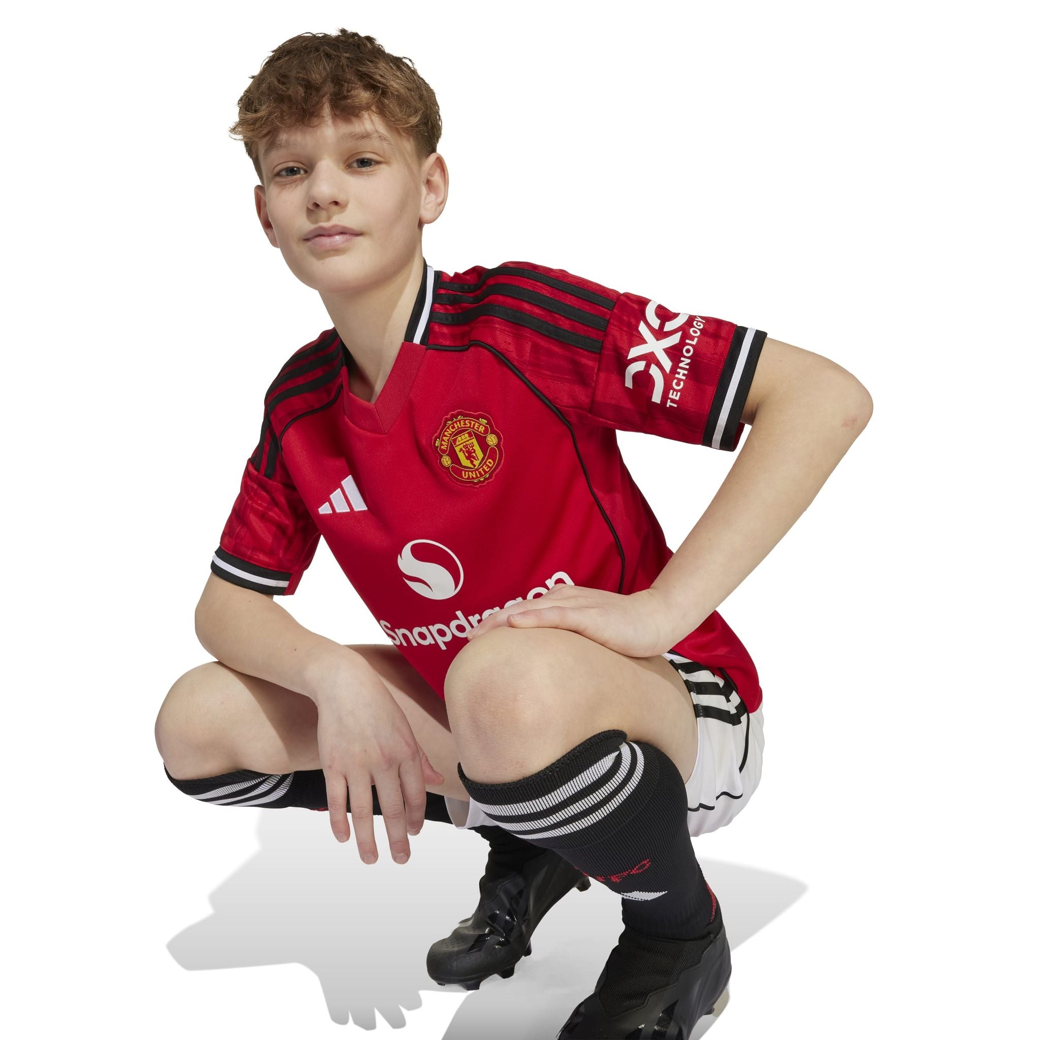 adidas Manchester United 25/26 Kids Home Jersey