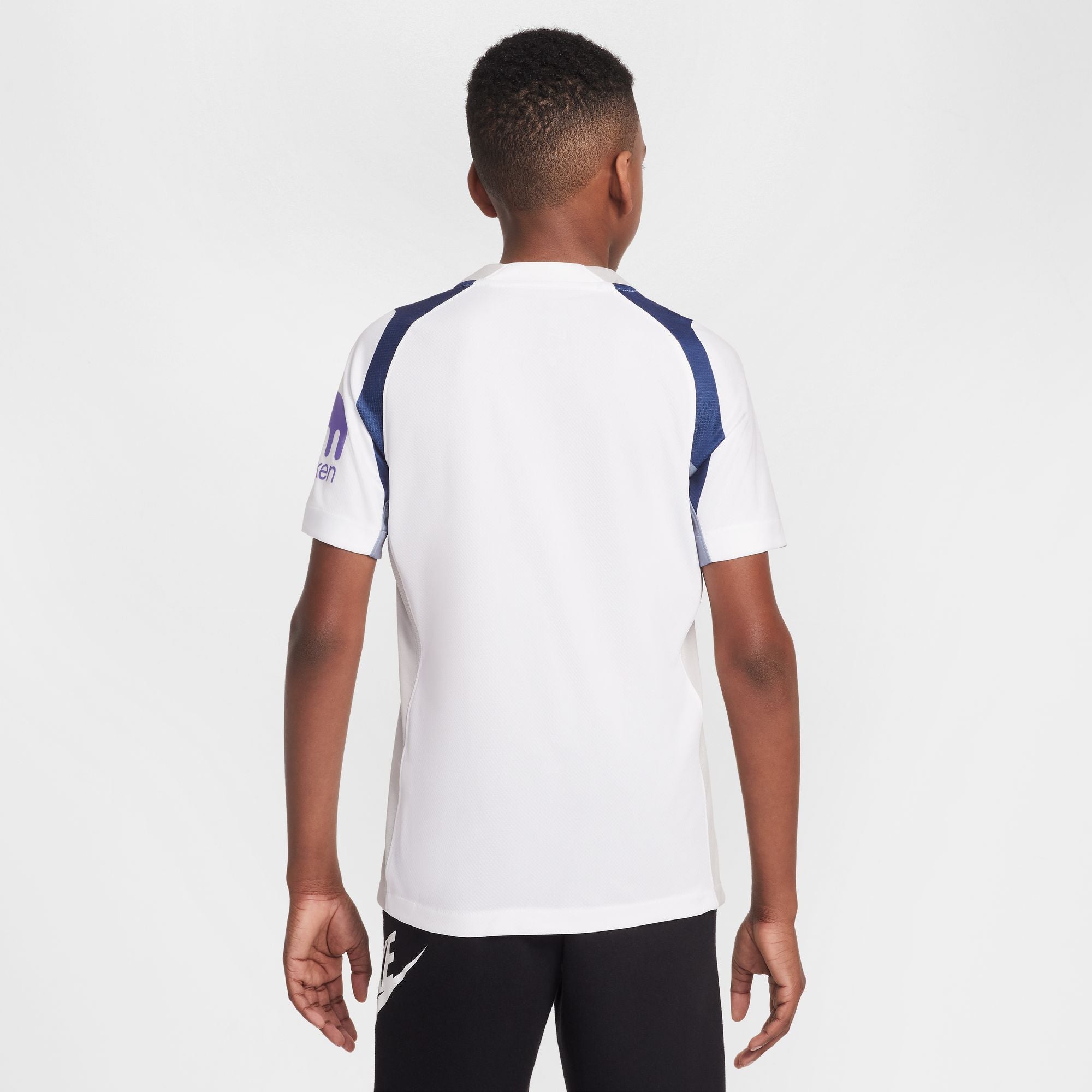 Nike Tottenham Hotspur 2025/26 Stadium Home Dri-FIT Kids Soccer Replica Jersey