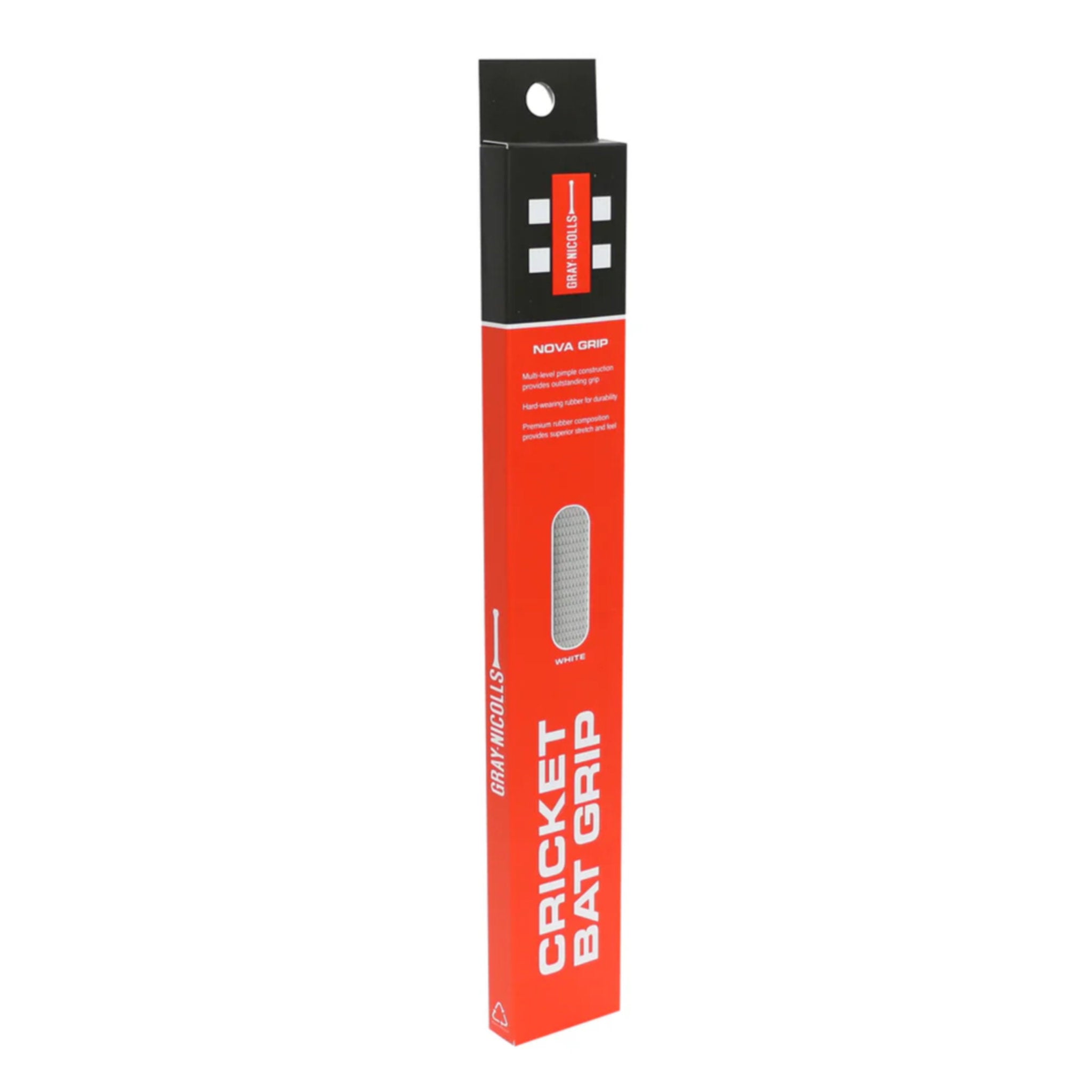 Gray-Nicolls Traction Kids Cricket Bat Grip - White