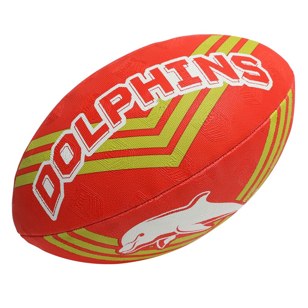 Steeden 2023 NRL Dolphins Team Supporter Ball - Size 5