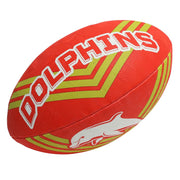 Steeden 2023 NRL Dolphins Team Supporter Ball - Size 5