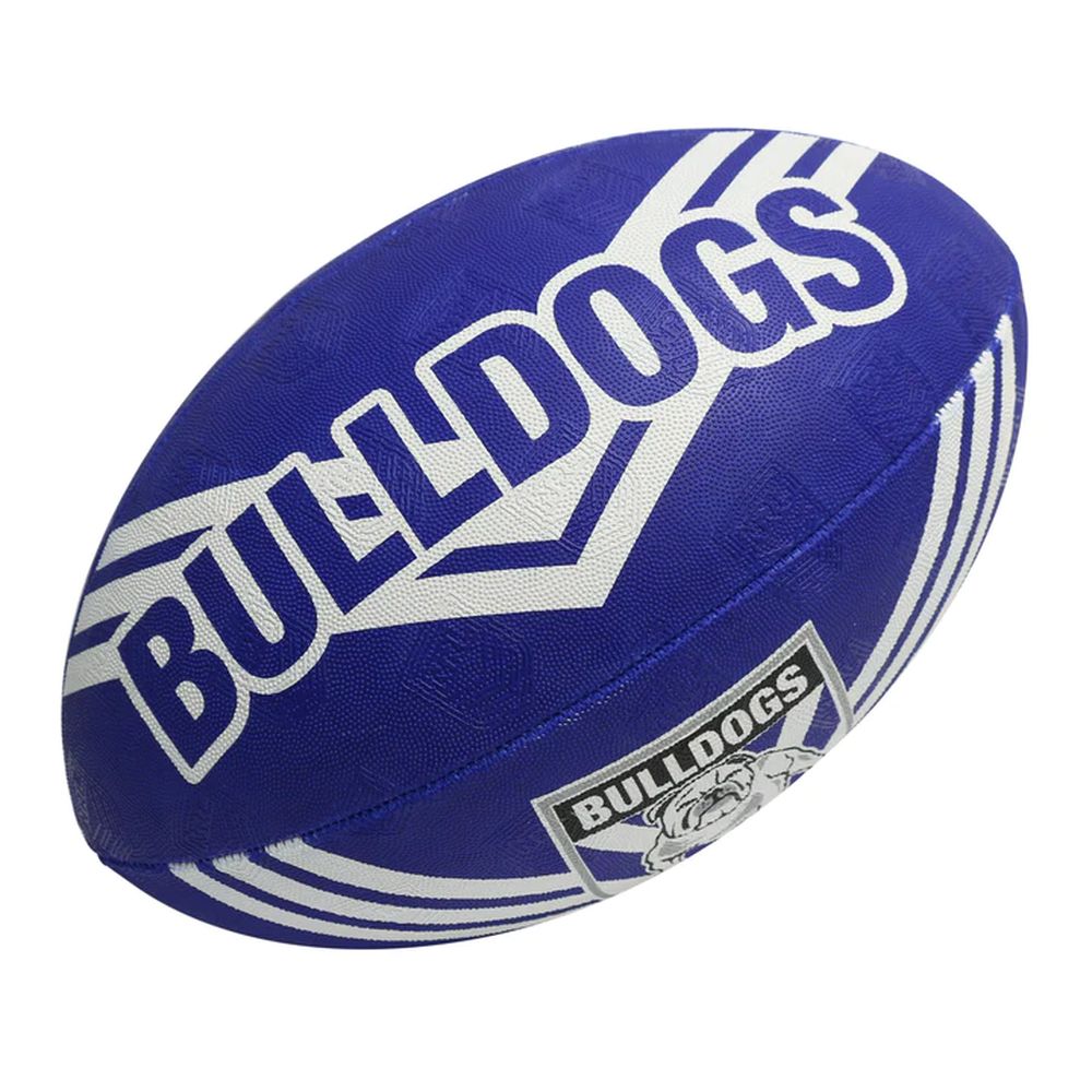Steeden 2023 NRL Bulldogs Team Supporter Ball - Size 5