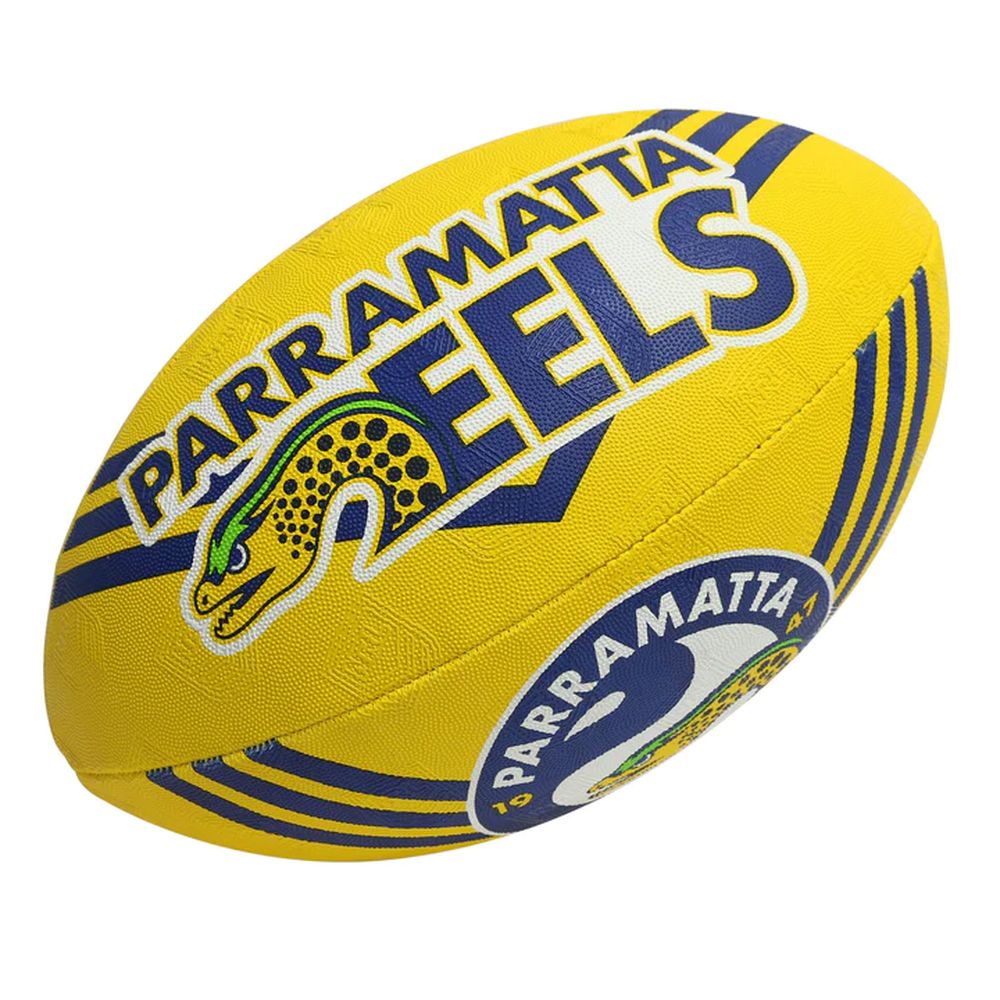 Steeden 2023 NRL Eels Team Supporter Ball - Size 5