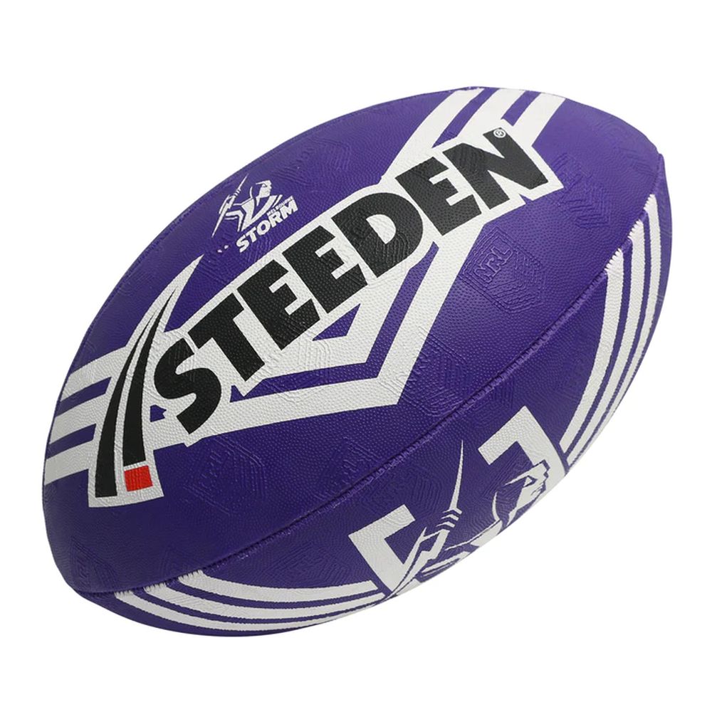 Steeden 2023 NRL Storm Team Supporter Ball - 11 Inch