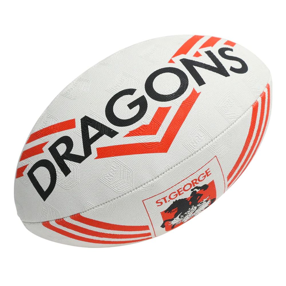 Steeden 2023 NRL Dragons Team Supporter Ball - Size 5