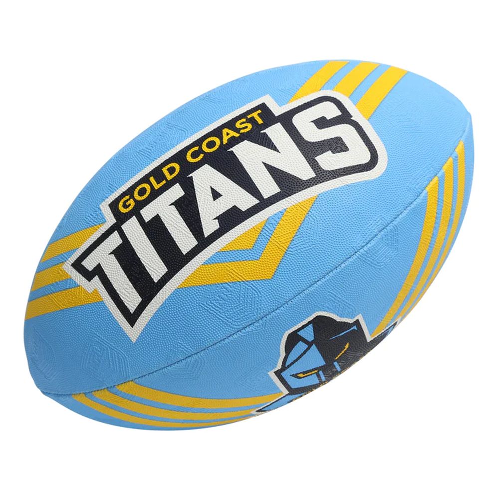 Steeden 2023 NRL Titans Team Supporter Ball - Size 5