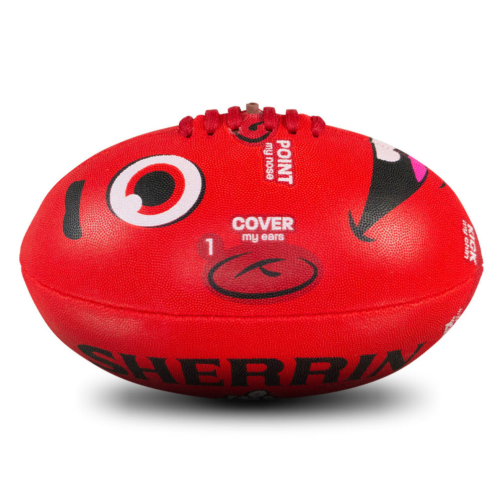 Sherrin Face Footys All Surface Ball - Rusty
