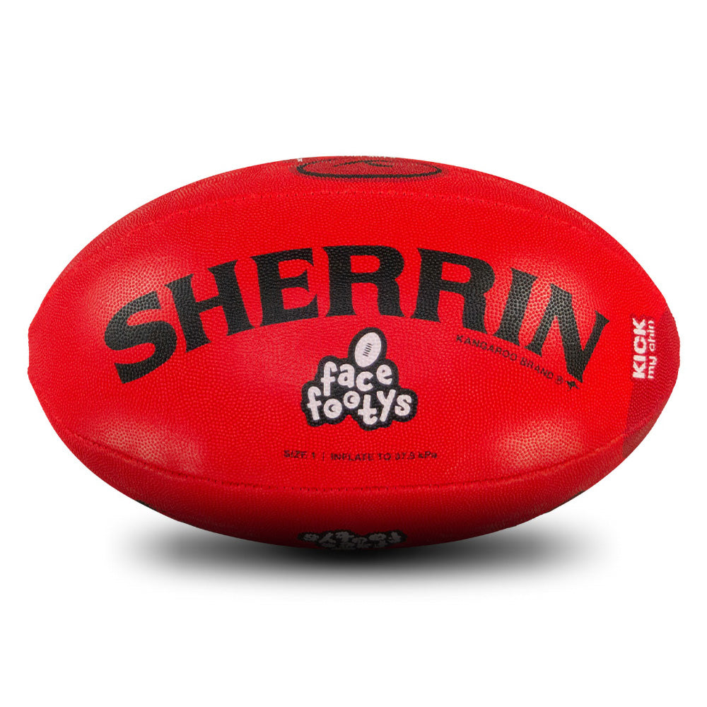 Sherrin Face Footys All Surface Ball - Rusty