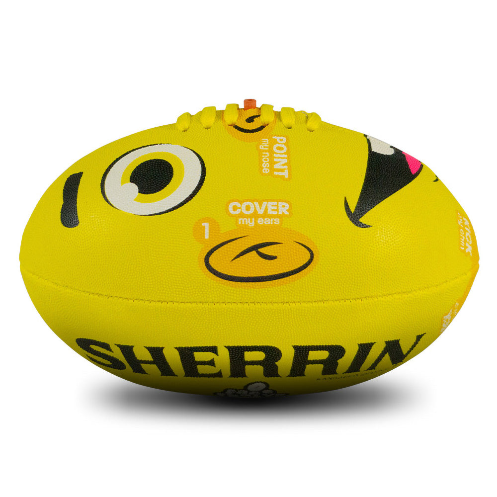 Sherrin Face Footys All Surface Ball - Goldie