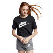 Nike Club Cropped Logo Womens Tees