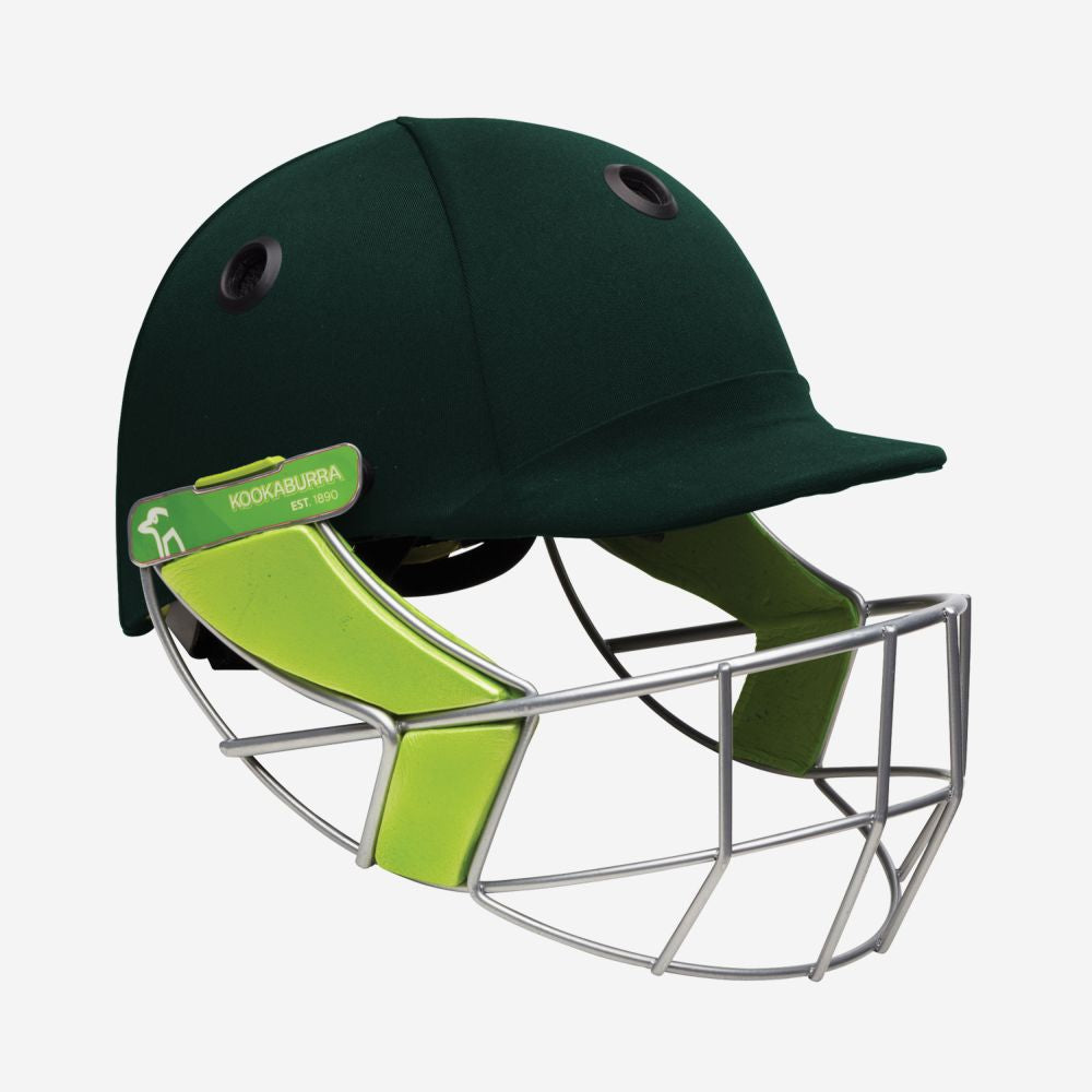 Green, Kookaburra Pro 1200 Helmet Img 1 | SportsPower