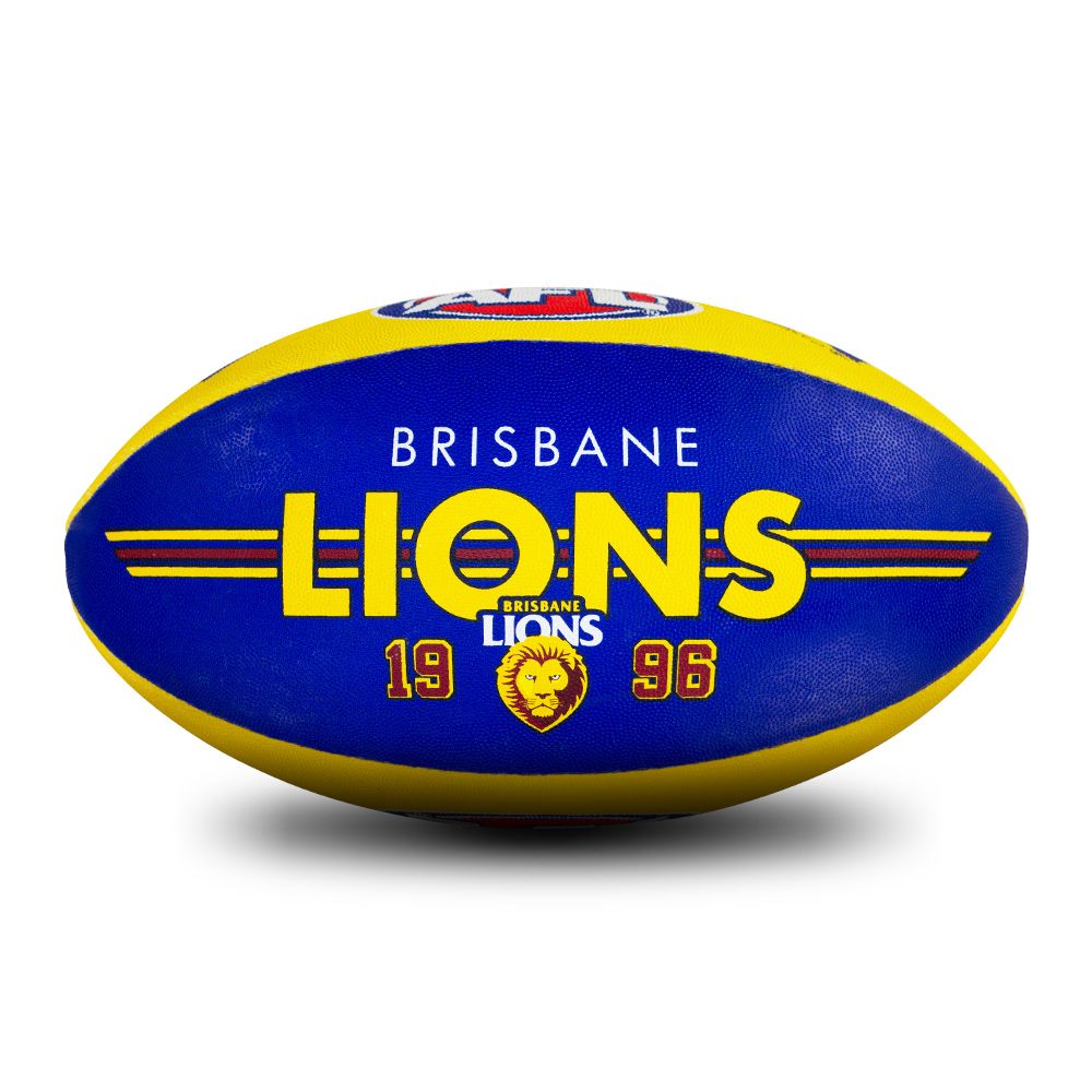 Sherrin Team Club Ball - Brisbane Lions – SportsPower Australia