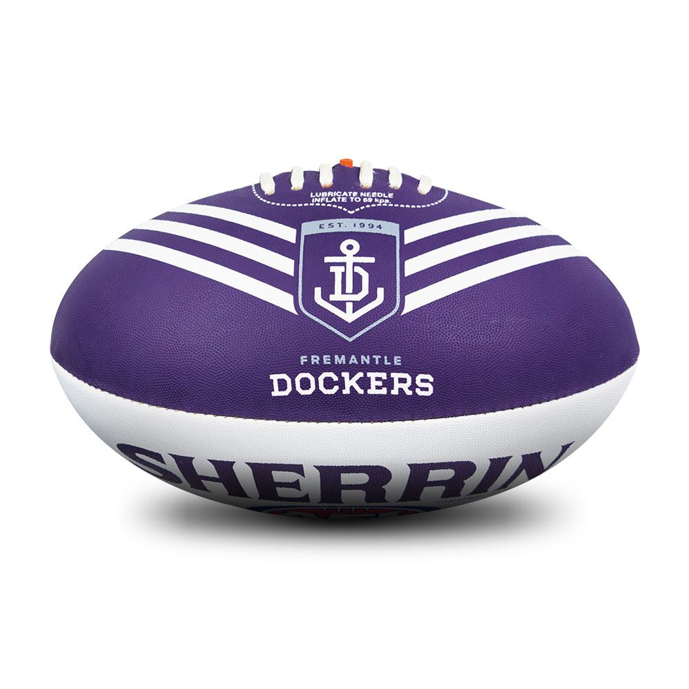 Sherrin Team Club Ball - Fremantle Dockers