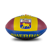 Sherrin AFL All Surface 1st 18 Football - Brisbane Lions