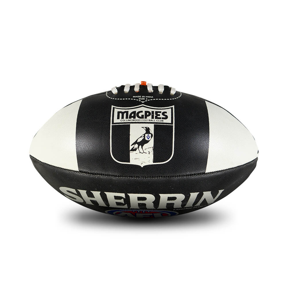 Sherrin AFL All Surface 1st 18 Football - Collingwood Magpies