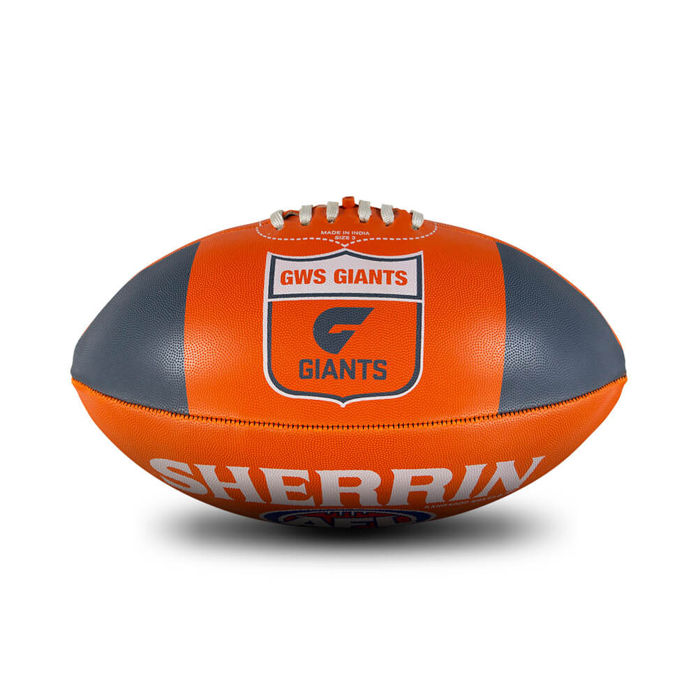 Sherrin AFL All Surface 1st 18 Football - GWS Giants