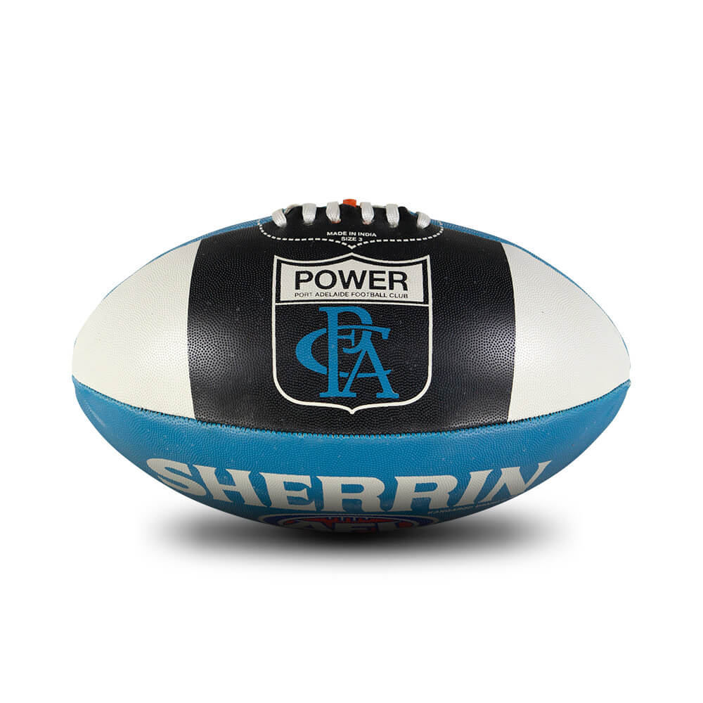 Sherrin AFL All Surface 1st 18 Football - Port Adelaide Power