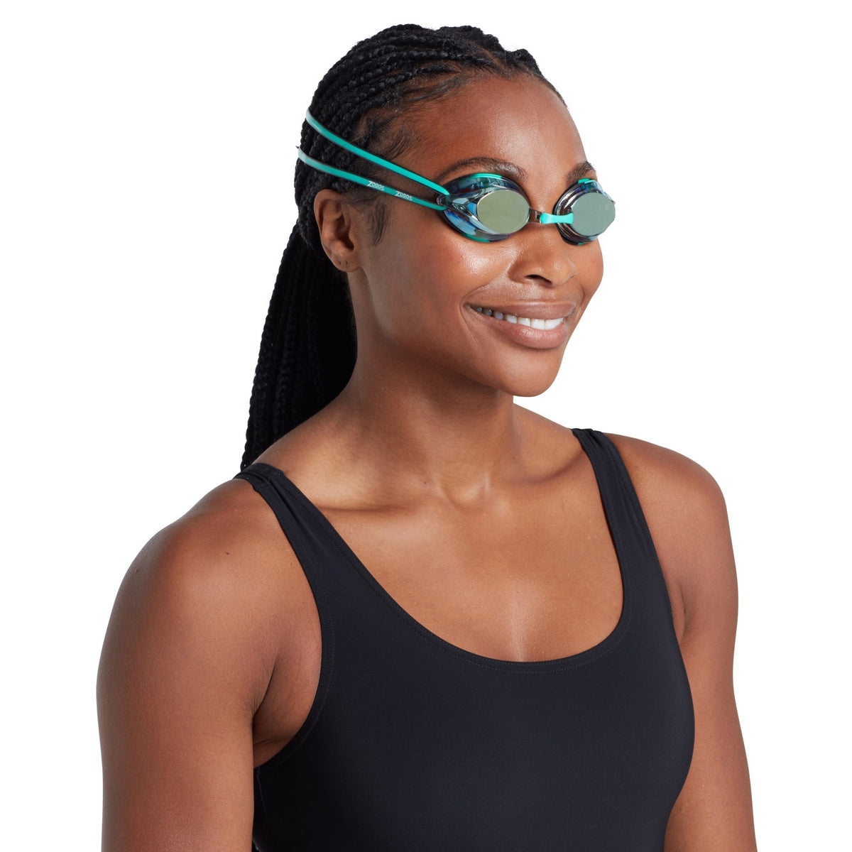 Zoggs Racespex Rainbow Mirror Swimming Goggles