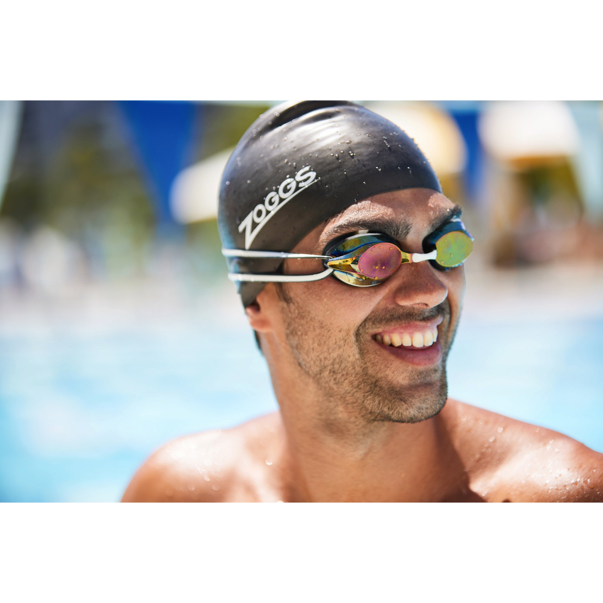 Zoggs Racespex Rainbow Mirror Swimming Goggles