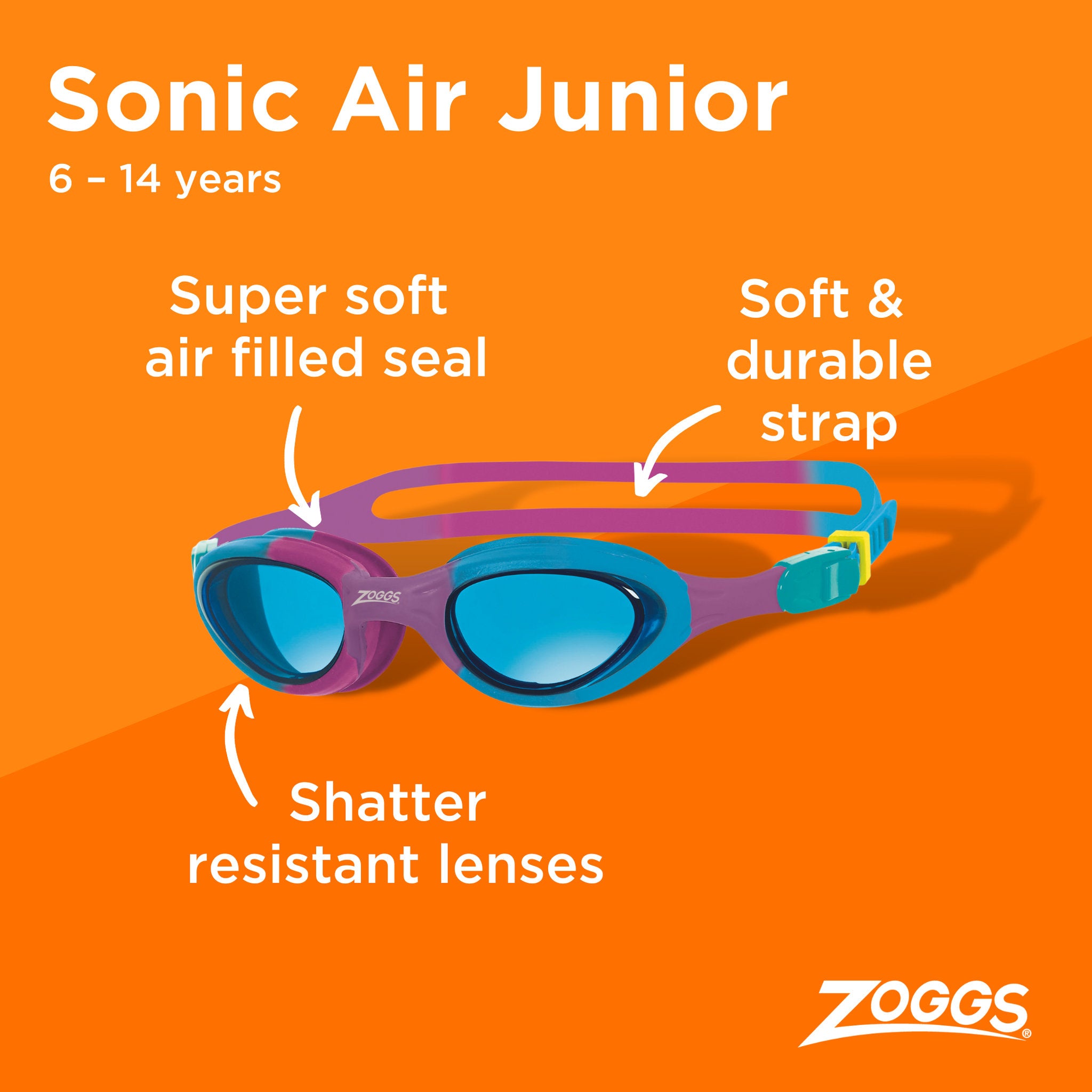 Zoggs Super Seal Junior Goggles