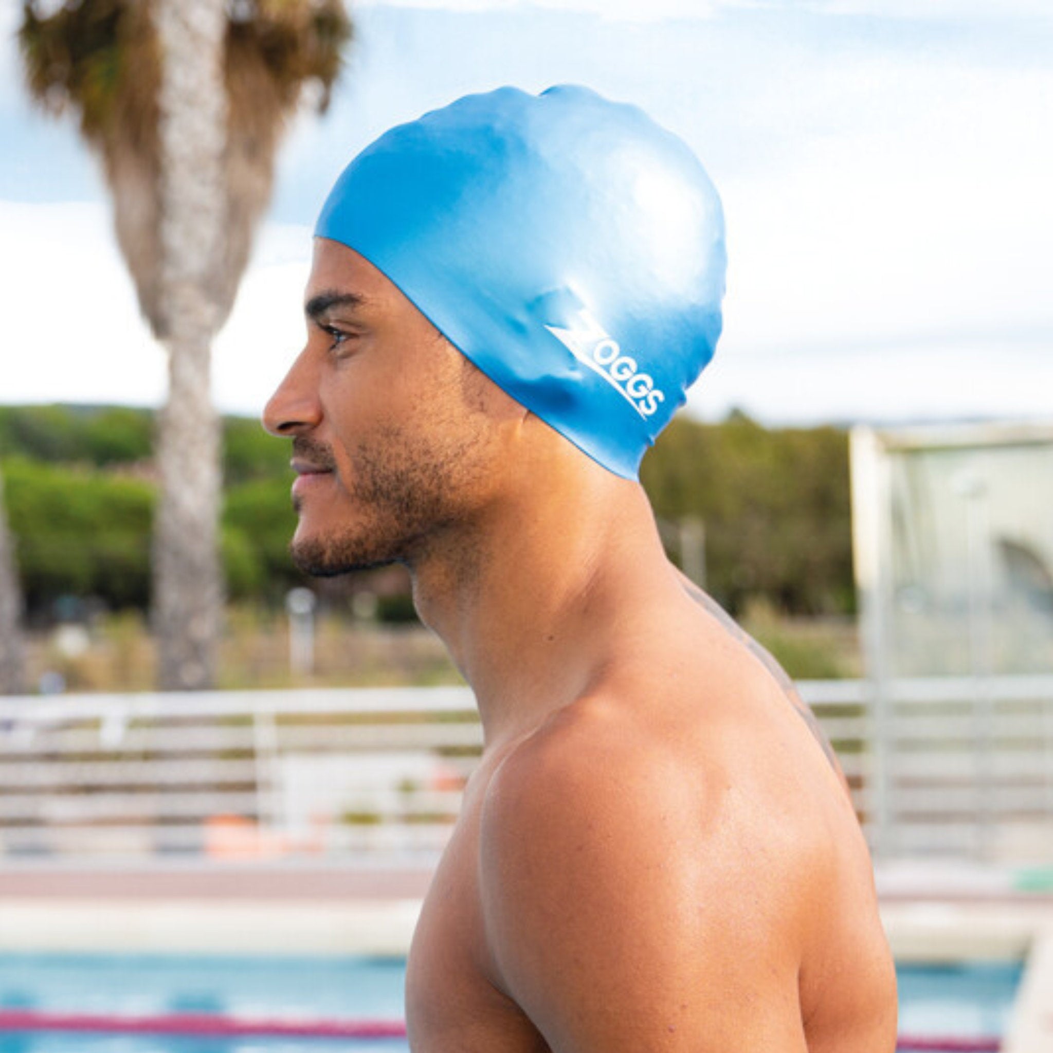 Zoggs Easy Fit Silcone Cap - Assorted Styles