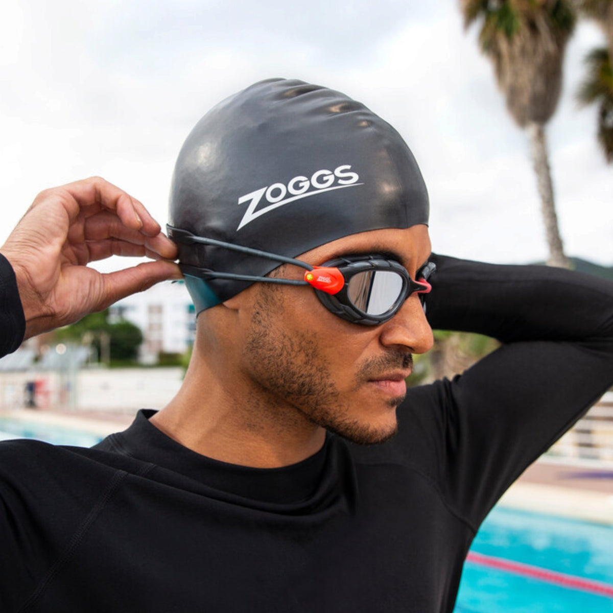 Zoggs Easy-Fit Silicone Swimming Cap