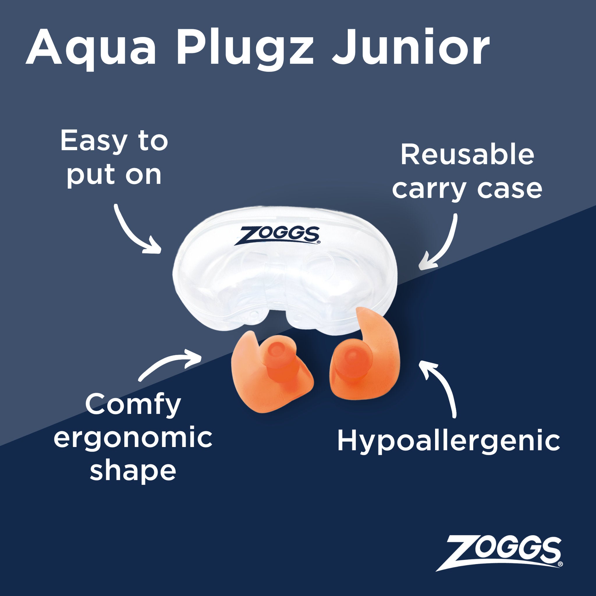 Zoggs Aqua Plugz Junior