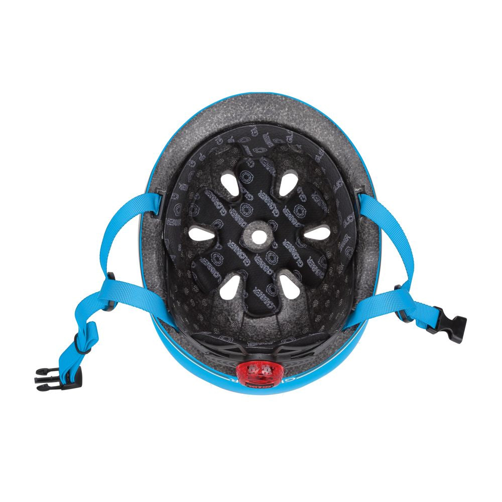 Sky Blue, Globber Helmet Go Up Lights Img 7 | SportsPower