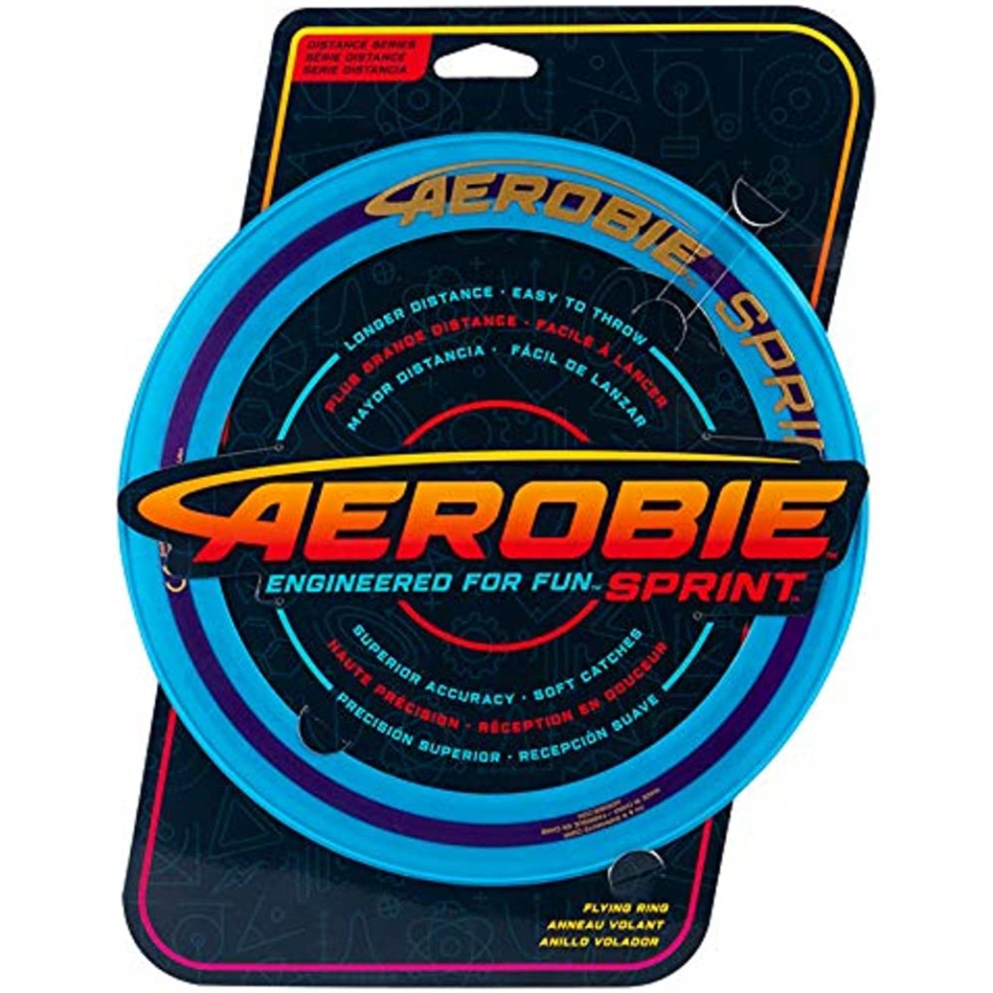 Aerobie 10 Inch Sprint Ring - Blue