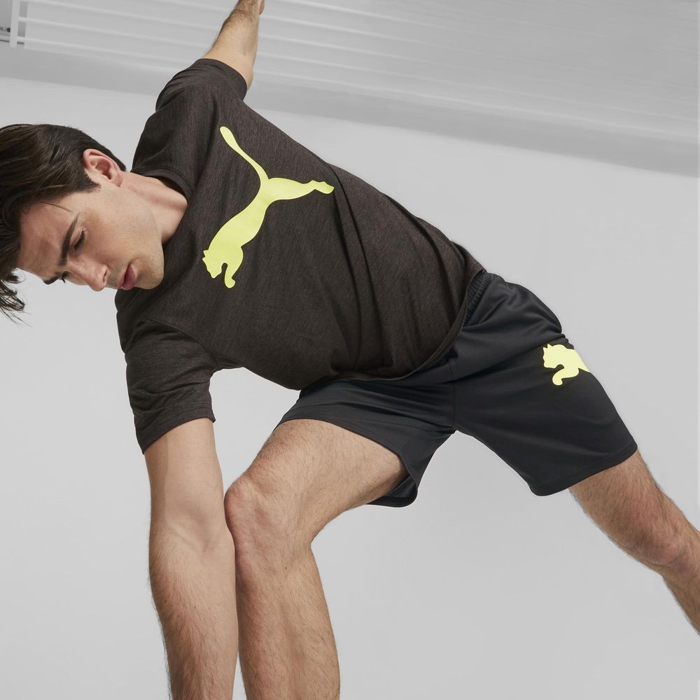 Puma Train Fav Heather Cat Mens Tee