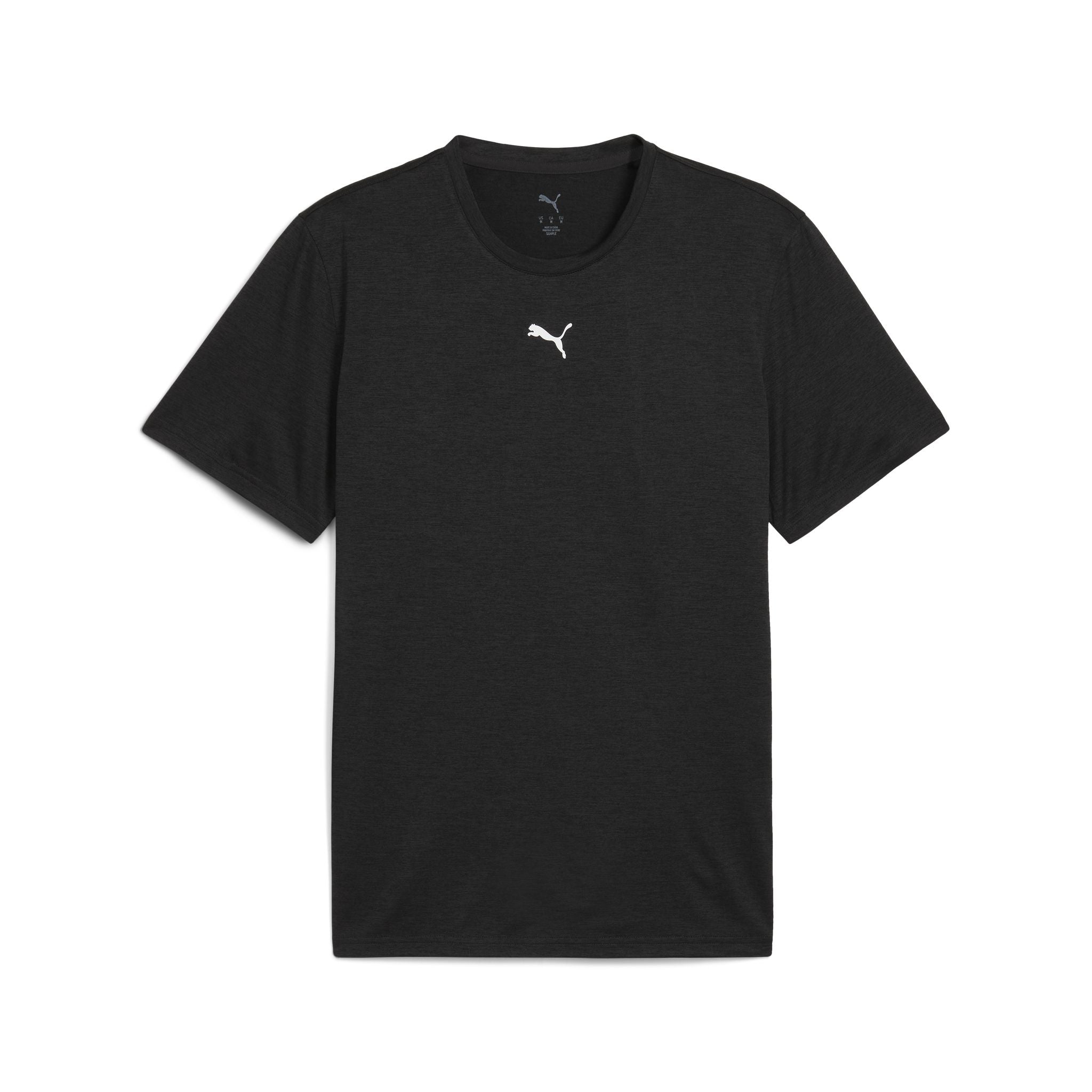 PUMA Train All Day Essentials Heather Cat Mens Tee