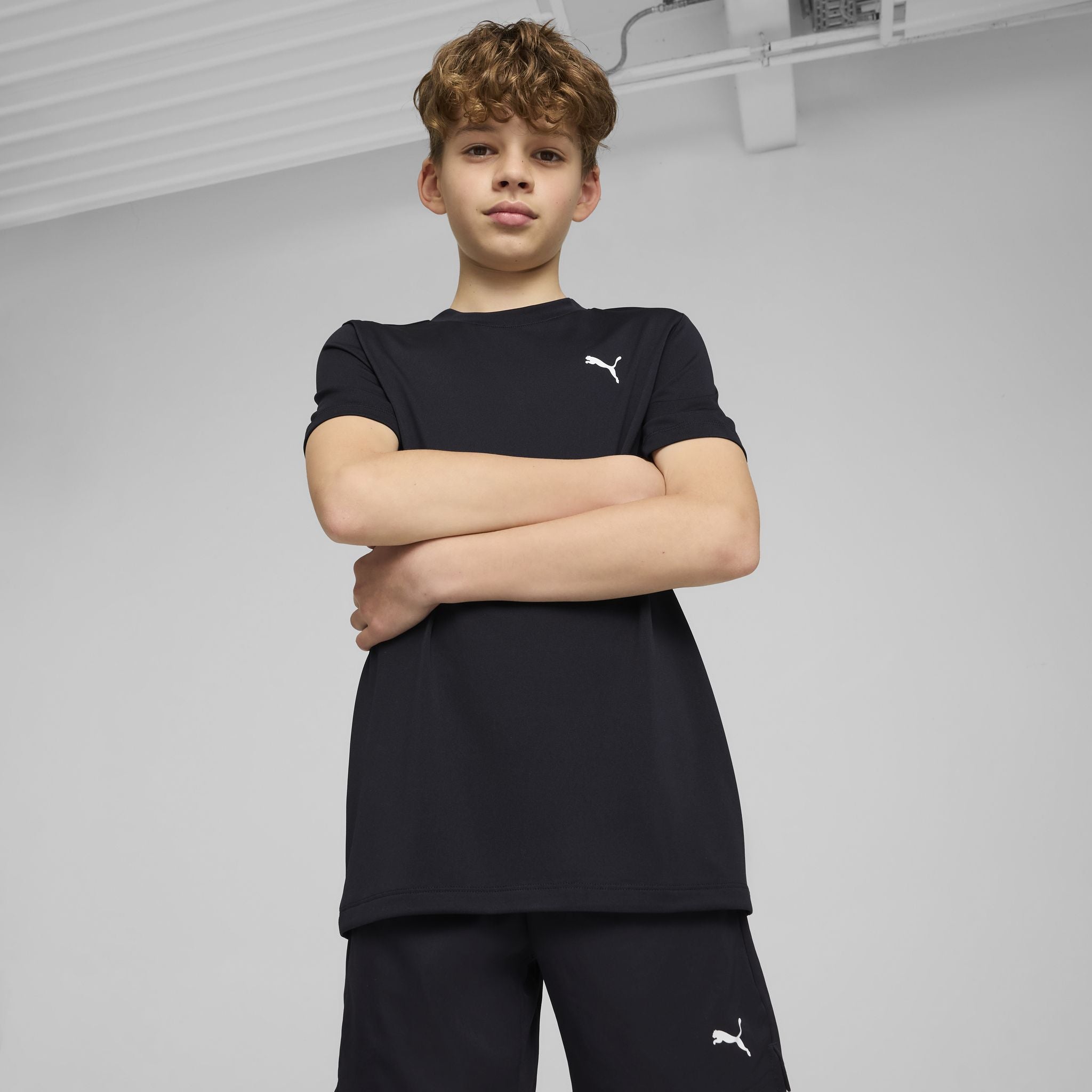 PUMA Train All Day ESS Boys Tee
