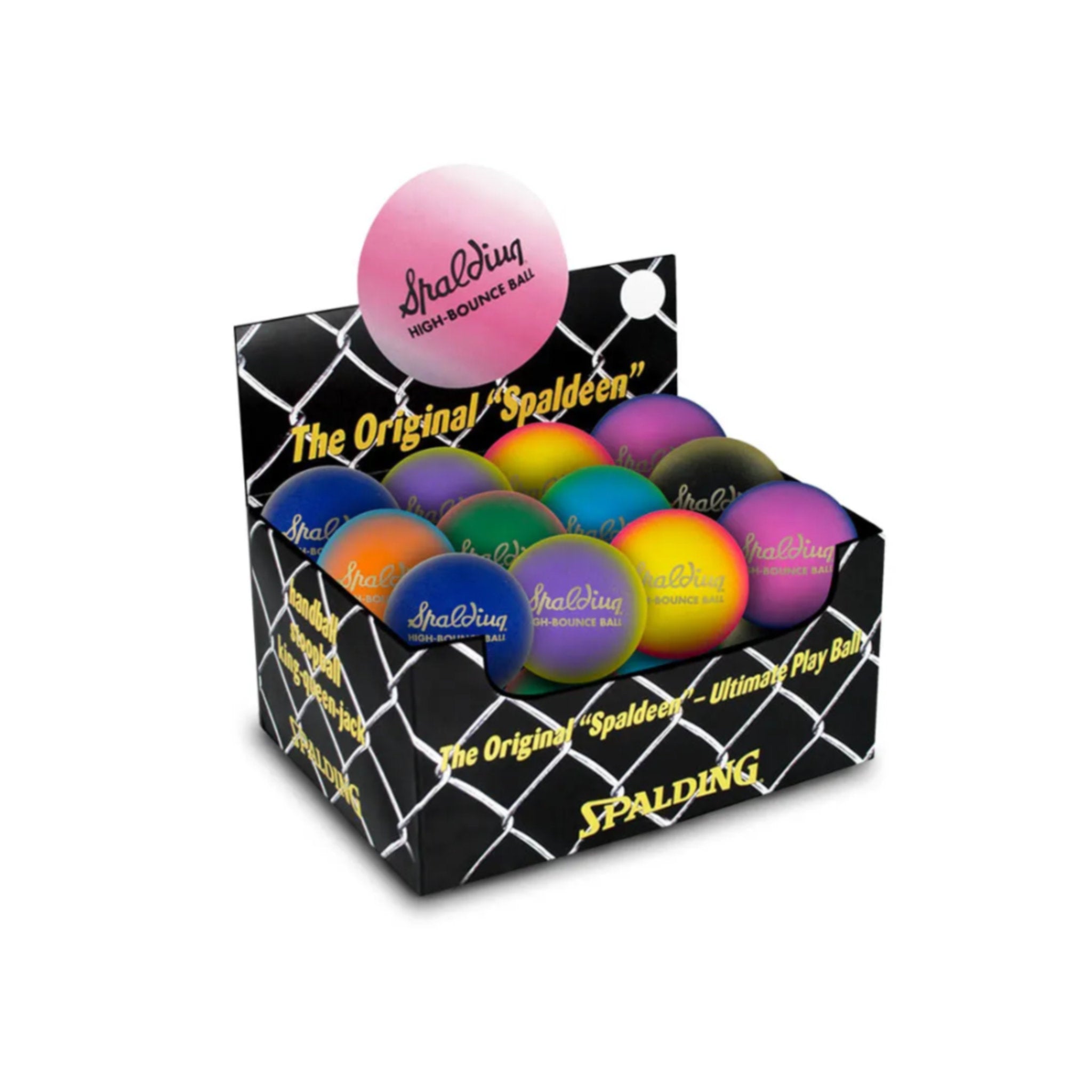 Spalding Tie Dye Multi High Bounce Ball - Single