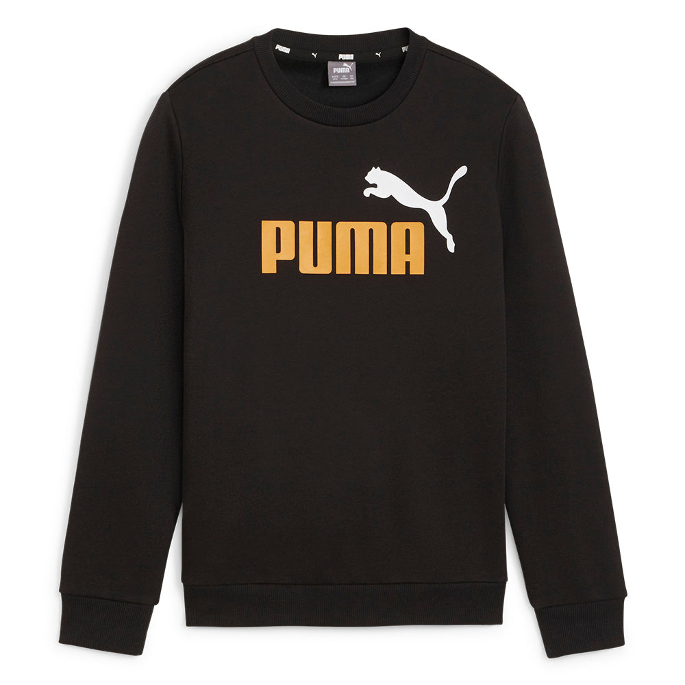 Puma ESS+ 2 Col Big Logo Boys Crew