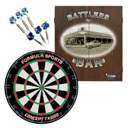 Formula Battlers Bar Dartboard Cabinet Set