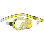 Land & Sea Kakadu Kids Silicone Snorkelling Set - Yellow