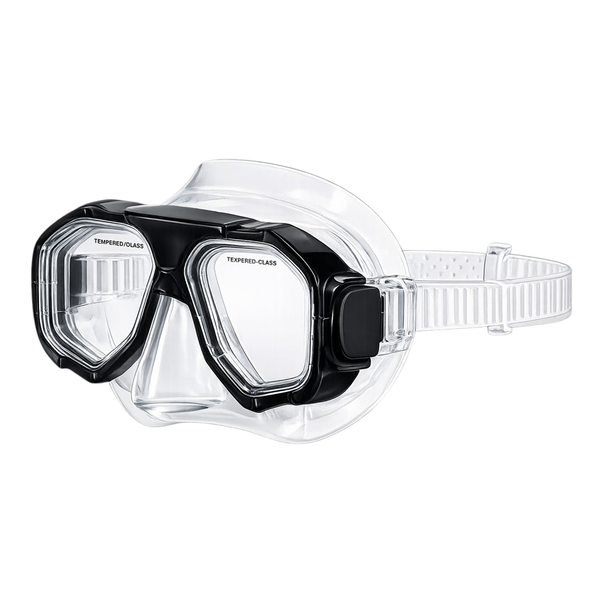 Land and Sea Dunk Island Mask and Snorkel Set - Black