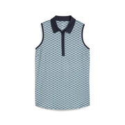 PUMA CLOUDSPUN Scallop Sleeveless Womens Golf Polo